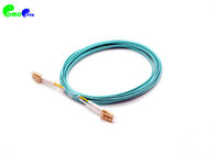 OM3 50 / 125 Multimode LC to LC 10G Fiber Patch Cord 2.0mm LSZH Zipcord for 10G application data center