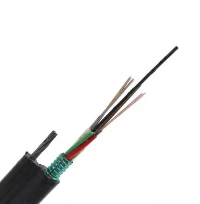GYTC8S GYTC8A Figure 8 Aerial Overhead Fibre Cable Aluminum Amour Stranded Steel Wires