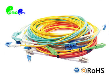 Fiber Optic Patch cable SC LC  FC ST Simplex Duplex  SM 9 / 125 OM1 OM2 OM3 OM4 OM5 OFNR OFNP LSZH PVC