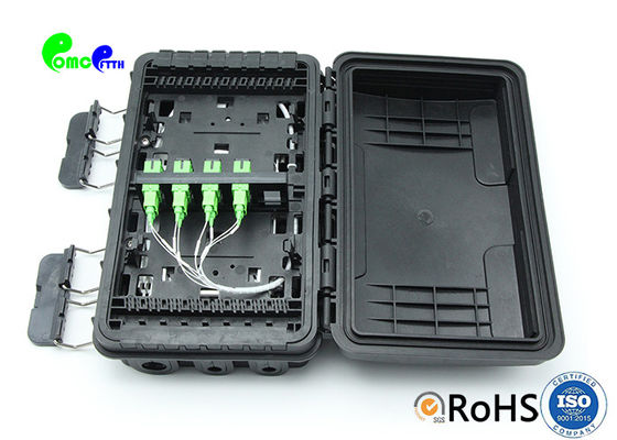 Waterproof Outdoor Fiber Distribution Box Aerial 16 Ports FTTH Splice Closure